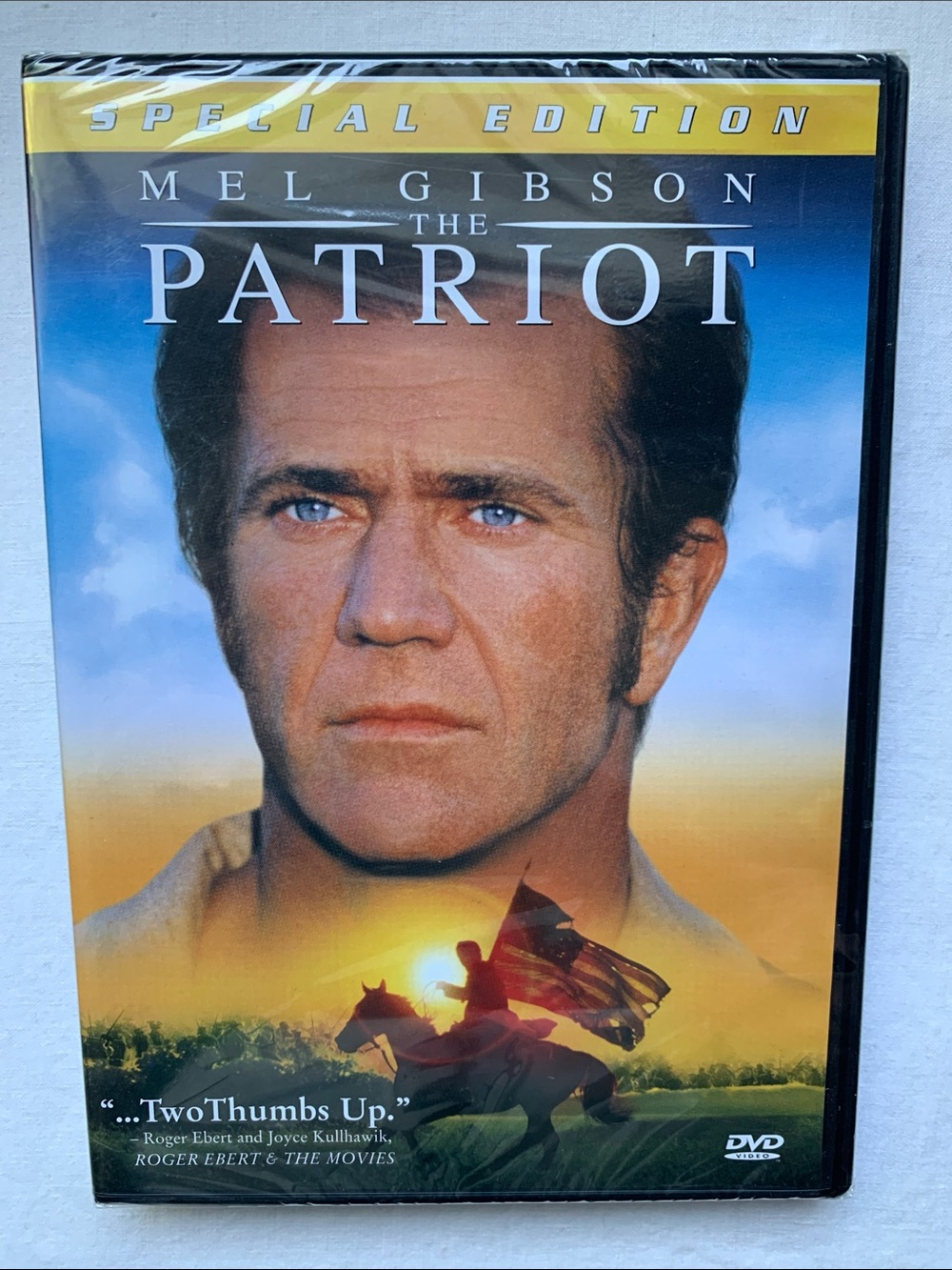 The Patriot (Special Edition) DVD - Mel Gibson - Blue/Gold Cover SEALED